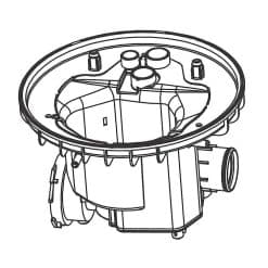 5304519272 Frigidaire Dishwasher Sump