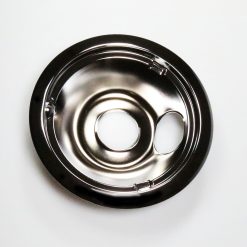 WB31K5024 GE Range Stove Cooktop 6" Drip Bowl Chrome with 2 Indents