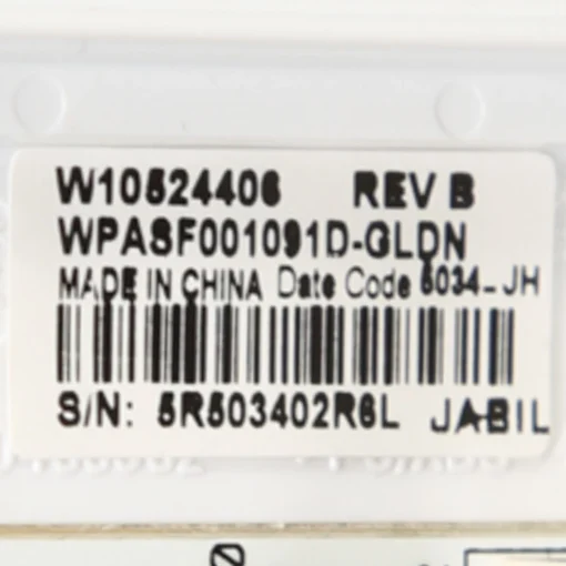 WPW10524406 WHIRLPOOL CNTRL-ELEC
