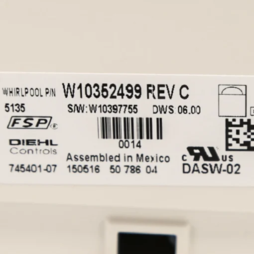 WPW10352499 WHIRLPOOL CNTRL-ELEC - Image 3
