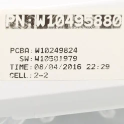 WPW10495880 WHIRLPOOL CNTRL-ELEC