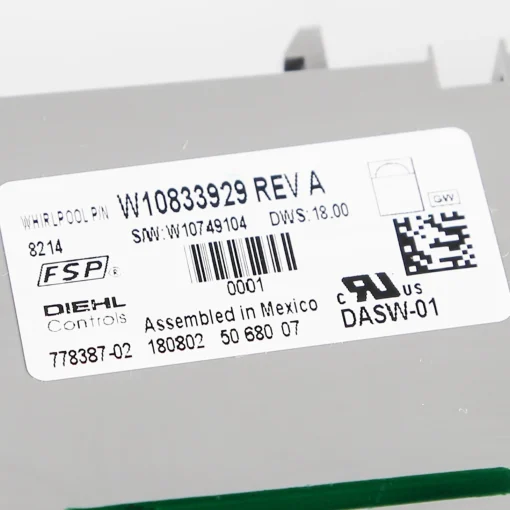 W10854223 WHIRLPOOL CNTRL-ELEC - Image 7