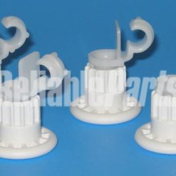 WD12X10327 GE Dishwasher Rack and Roller Stud 4 Pack