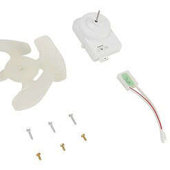 W10124096 Whirlpool Refrigerator Condenser Fan Motor Kit with Blade