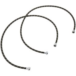 8212487RP Whirlpool 5' Industrial Grade Nylon Braid Fill Hoses 2 Pack