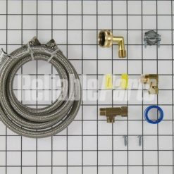 5304493868 Frigidaire 6' Stainless Steel Braided Dishwasher Waterline Installation Kit