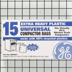 WX60X1 GE 15" Trash Compactor Bags 15PK