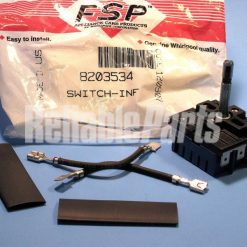 8203534 Whirlpool Oven Range Cooktop Top Burner Infinite Switch