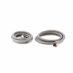 5304490736 Frigidaire 6' Stainless Steel Washer Fill Hose Kit 2 Pack