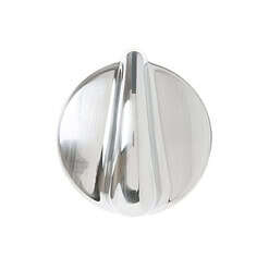 WB03X10316 GE Oven Burner Knob Chrome