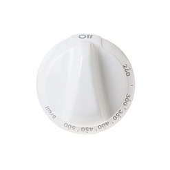 WB03K10244 - RANGE THERMOSTAT KNOB - WHITE