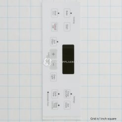 WB27T11512 GE Oven Faceplate Graphics (WW)