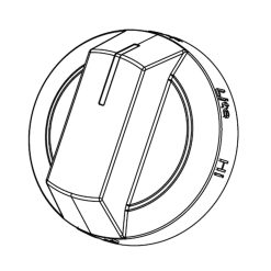 DG94-03797N - ASSY KNOB;NX60T8311/8111SS,GOOD GAS STSS