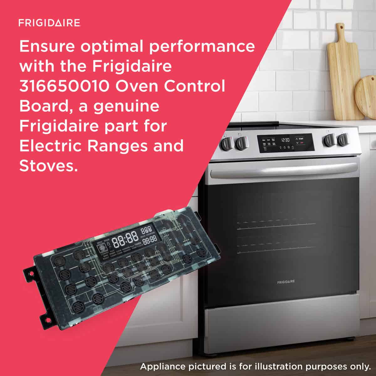 316650010 Frigidaire Oven Controller - Image 6