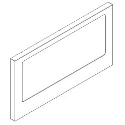 WPL W11209971 Whirlpool Microwave Outer Door