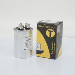 TRCD253 Packard Titan Pro Run Capacitor 25+3 MFD 370 Volt Round