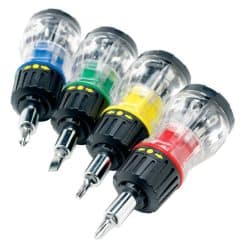 W38927 Performance Tools Performance Tools Stubby Screwdriver - 7 N 1 Bit Set