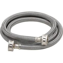 WM-50-186-FF USD Washer Hose Ss Straight 6 Ft