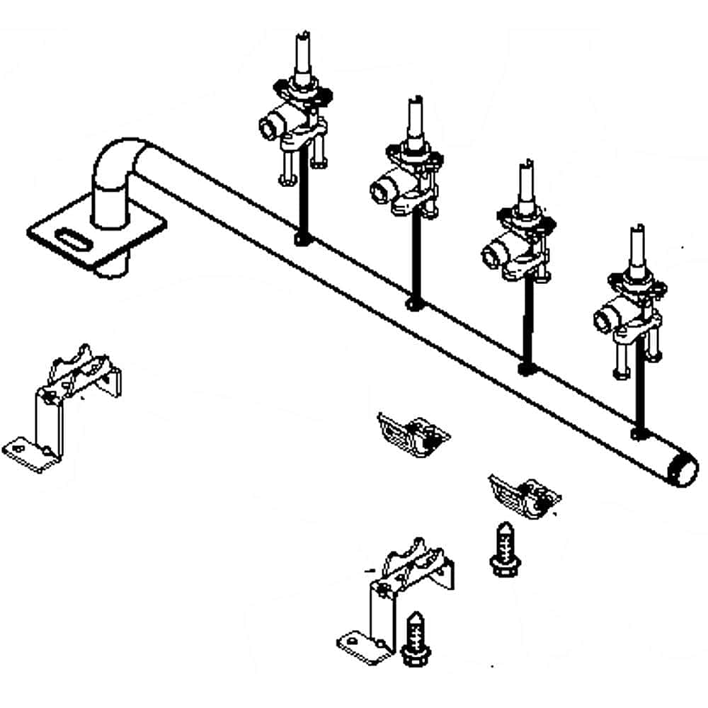 W10575616 - PIPE, MANIFOLD ASSY 30