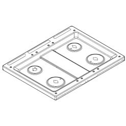 WPL W10897891 Whirlpool Cooktop