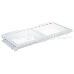 WR71X42035 - VEGETABLE DRAWER COVER WITH GLASS