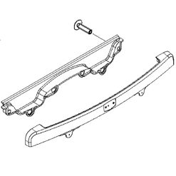 W10626040 Whirlpool Handle