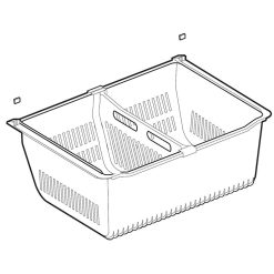AJP73594404 LG Drawer Tray Assembly