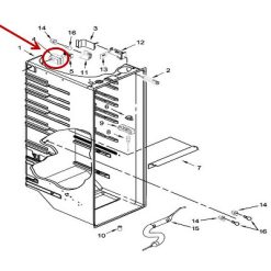 W11236851 Whirlpool Refrigerator Diffuser