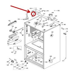 WR23X29161 GE Refrigerator Door Switch