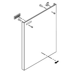 WPL W11116418 Whirlpool Dishwasher Panel
