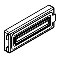 WPL W11105960 Whirlpool Dishwasher Vent Grille