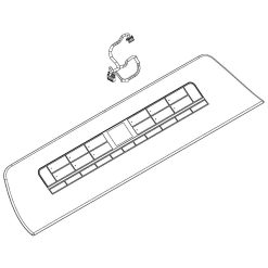 W11478519 Whirlpool Console Fascia Asm, Washer, 27", Wp