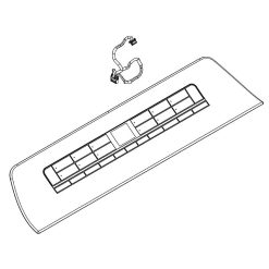 W11478525 Whirlpool Console Fascia Asm, Washer, 27", Wp