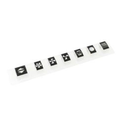 DE81-07764A Samsung Keypad Raised Vent