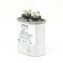 POC10A Packard Titan HD Run Capacitor 10 MFD 370 Volt Oval
