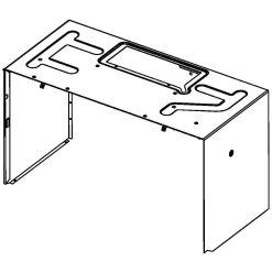 WPL W10846309 Whirlpool Microwave Cab Wraper