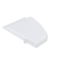 D504008WP - PANEL END-RH WHITE        PKG