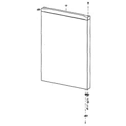 DA91-04685B Samsung Refrigerator Door Foam Assembly