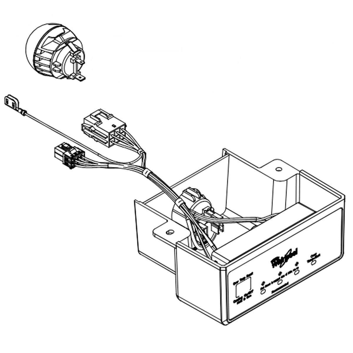 Whirlpool OEM W11648650 OEM Control Box for Appliances 1 W11648650 Whirlpool OEM OEM Control Box for Appliances OEM replacement part