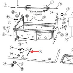 221930 Fisher & Paykel BBQ Tube 25 Id Stainless Steel Flexible 7 In