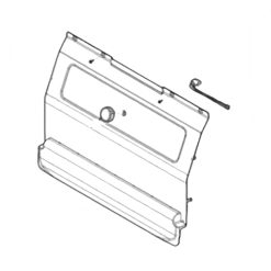 5304532168 Frigidaire Refrigerator Cover Assembly