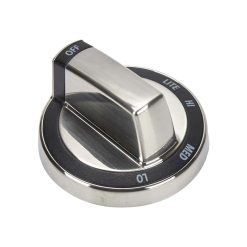 WPL WPW10180180 Whirlpool Stainless Range Controller Knob