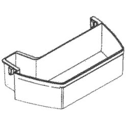DA63-07295A Samsung Refrigerator Door Bin Guard Lower