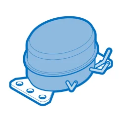 Electrolux OEM 5304537795 OEM Pur Compressor ESC55C for Refrigerators