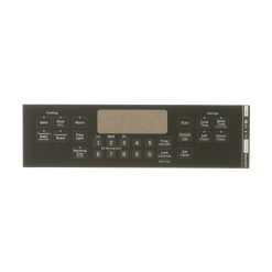 WB07X21417 - RANGE CONTROL PANEL - GRAY