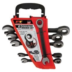 W1166 Performance Tools Performance Tools 6 Pc Sae Ratchet Wrench Set