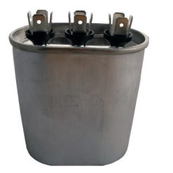 CD50+7.5X440--OVAL DUAL RUN CAPACITOR