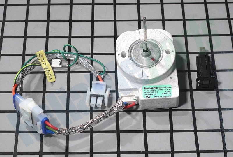 WR60X10282 GE Refrigerator Motor & Jumper Assembly - Image 4