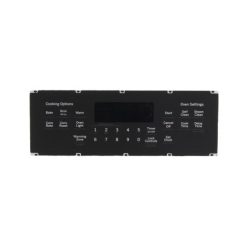 WB27X33138 GE Oven Control and Overlay Assembly