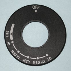 WP4457192 Whirlpool Cooktop Bezel Knob, Black